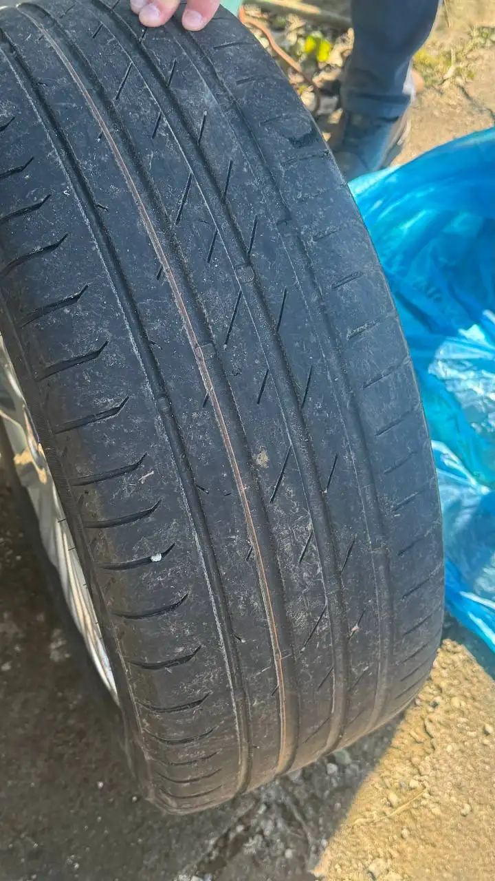 Комплект дисков R17 с летней резиной Nokian Nordman SZ2 для Форд - Запчасти (Авто) в Уфа