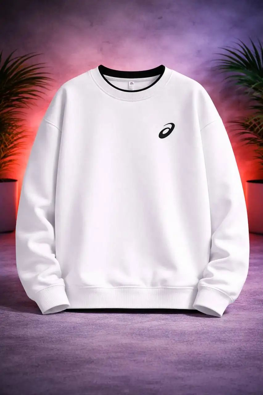 Свитшот ASICS белый новый с бирками - Свитшот (Одежда) в Уфа