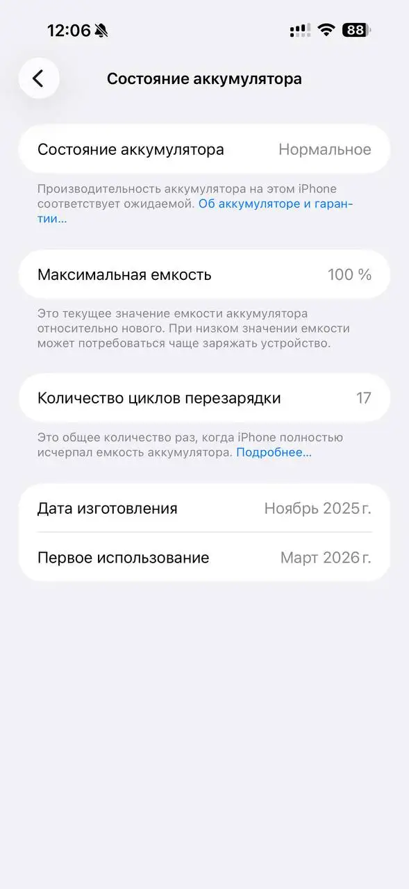 iPhone 17 Pro Max 256GB eSIM в идеальном состоянии - Смартфоны (Электроника) в Уфа