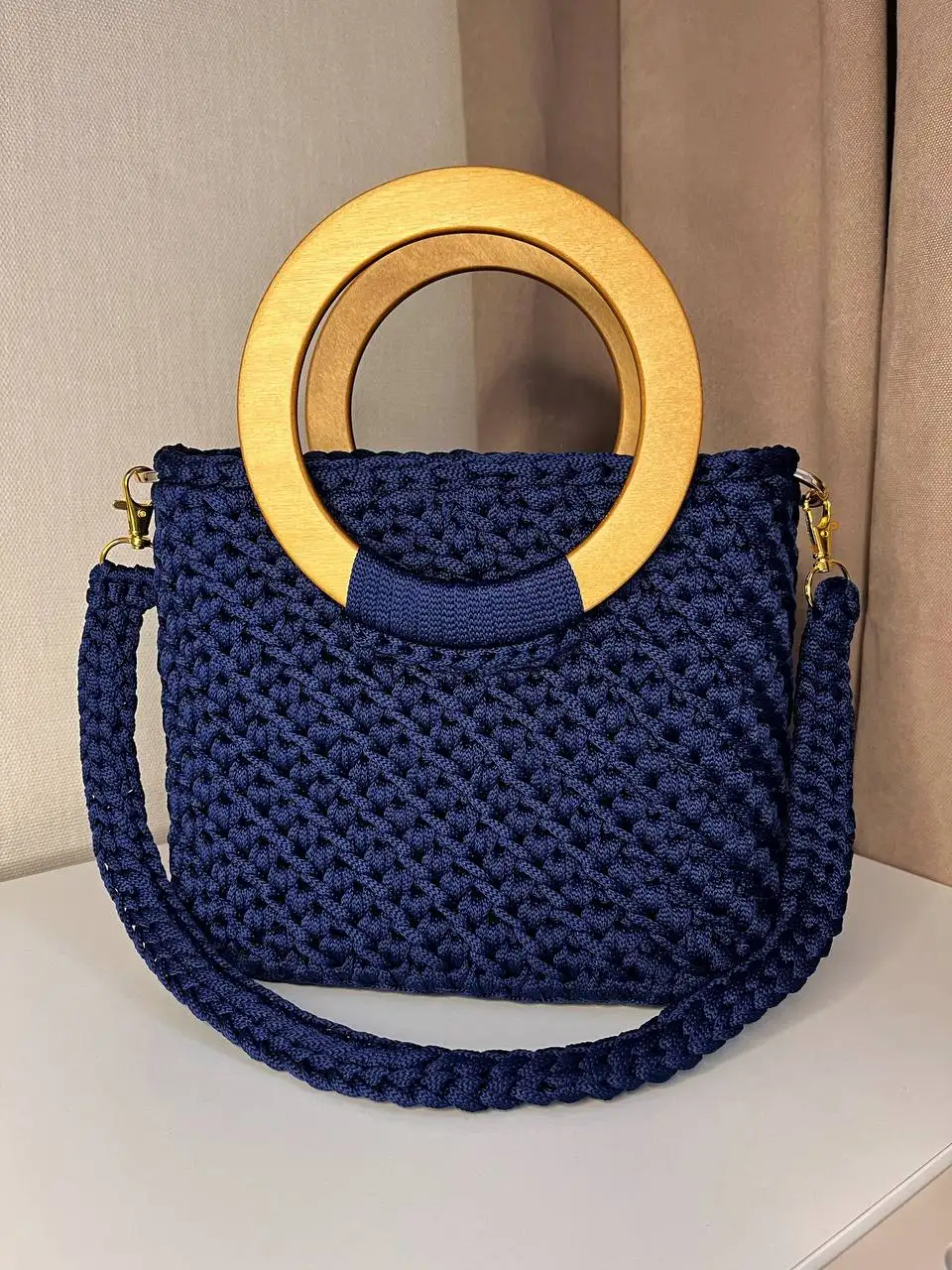 Вязаная сумка - Сумки (Барахолка) в Уфа