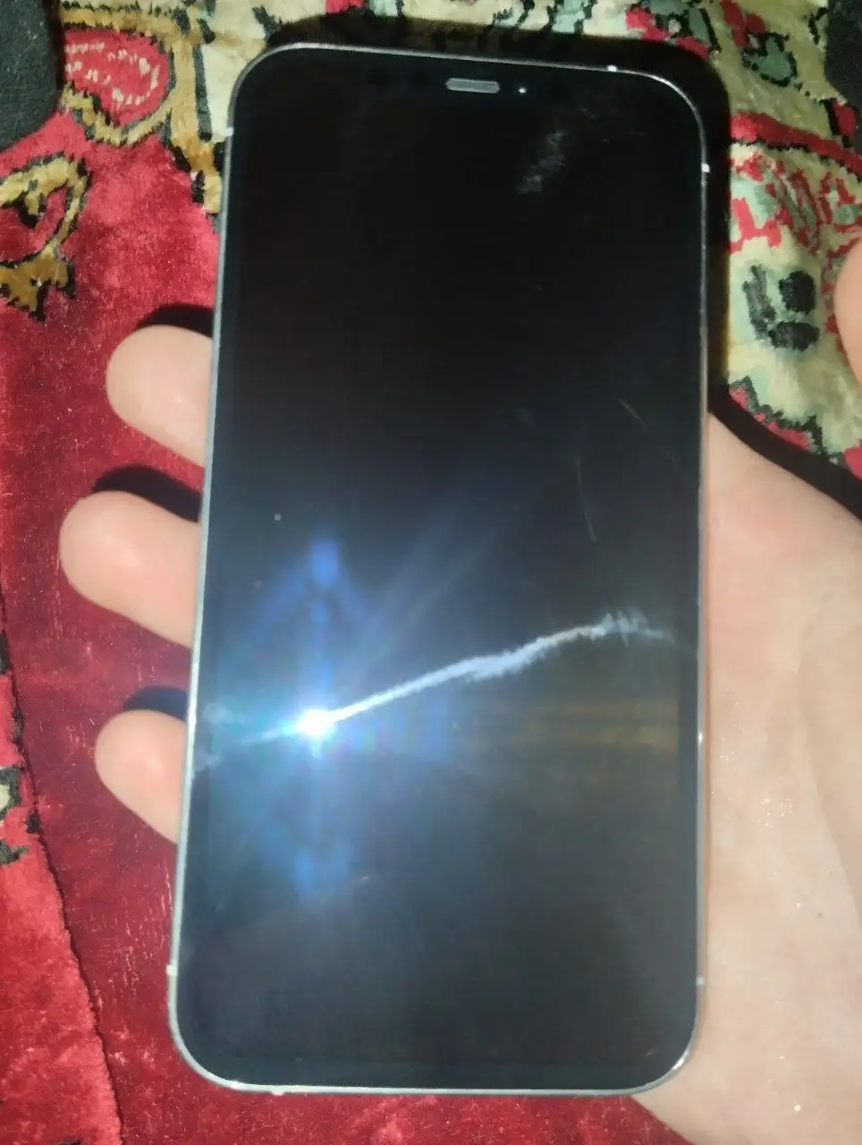 Продажа iPhone 12 Pro 128GB с замененным дисплеем - Смартфоны (Электроника) в Уфа