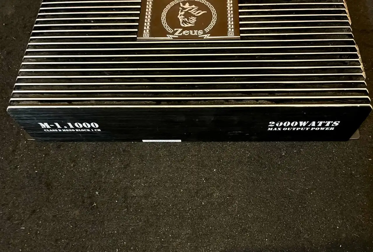 Динамик Machete sport M12 с усилителем ZEUS M-1.2000 - Автозвук (Авто) в Уфа