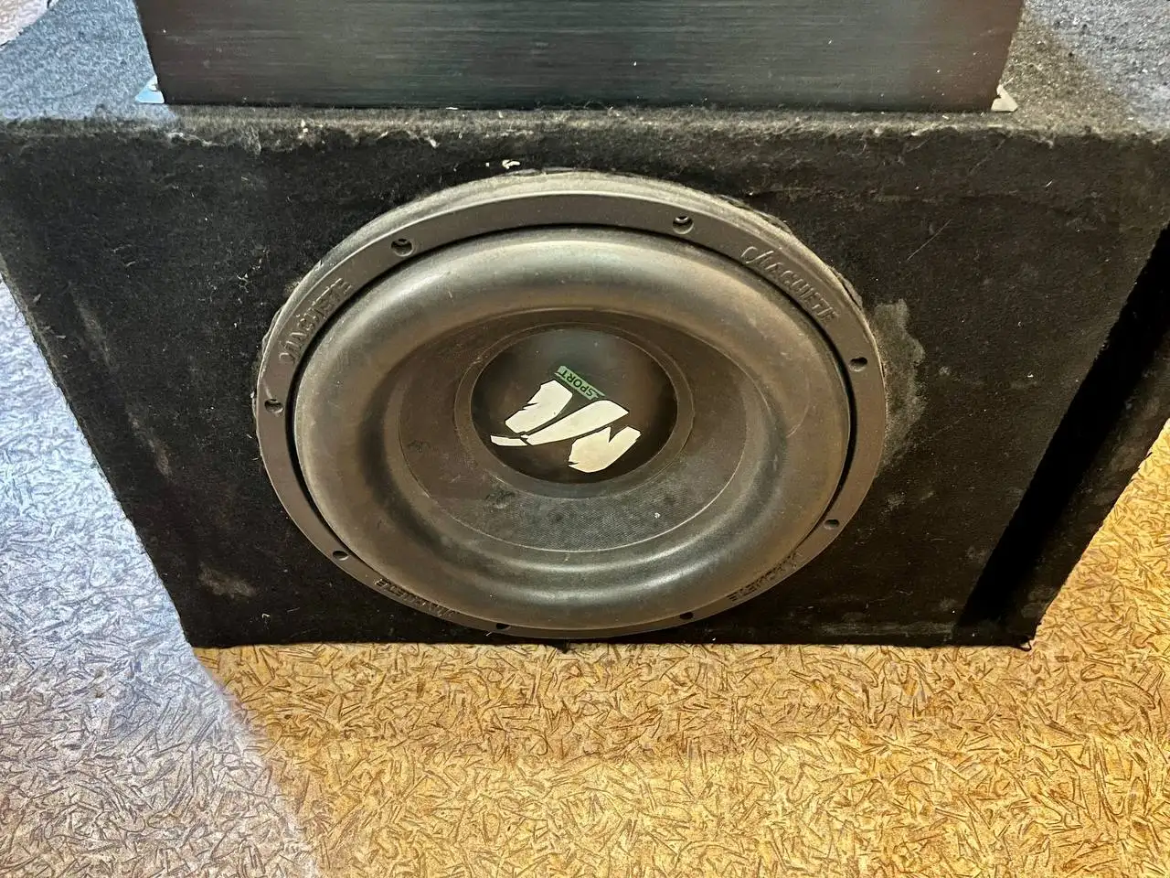 Динамик Machete sport M12 с усилителем ZEUS M-1.2000 - Автозвук (Авто) в Уфа