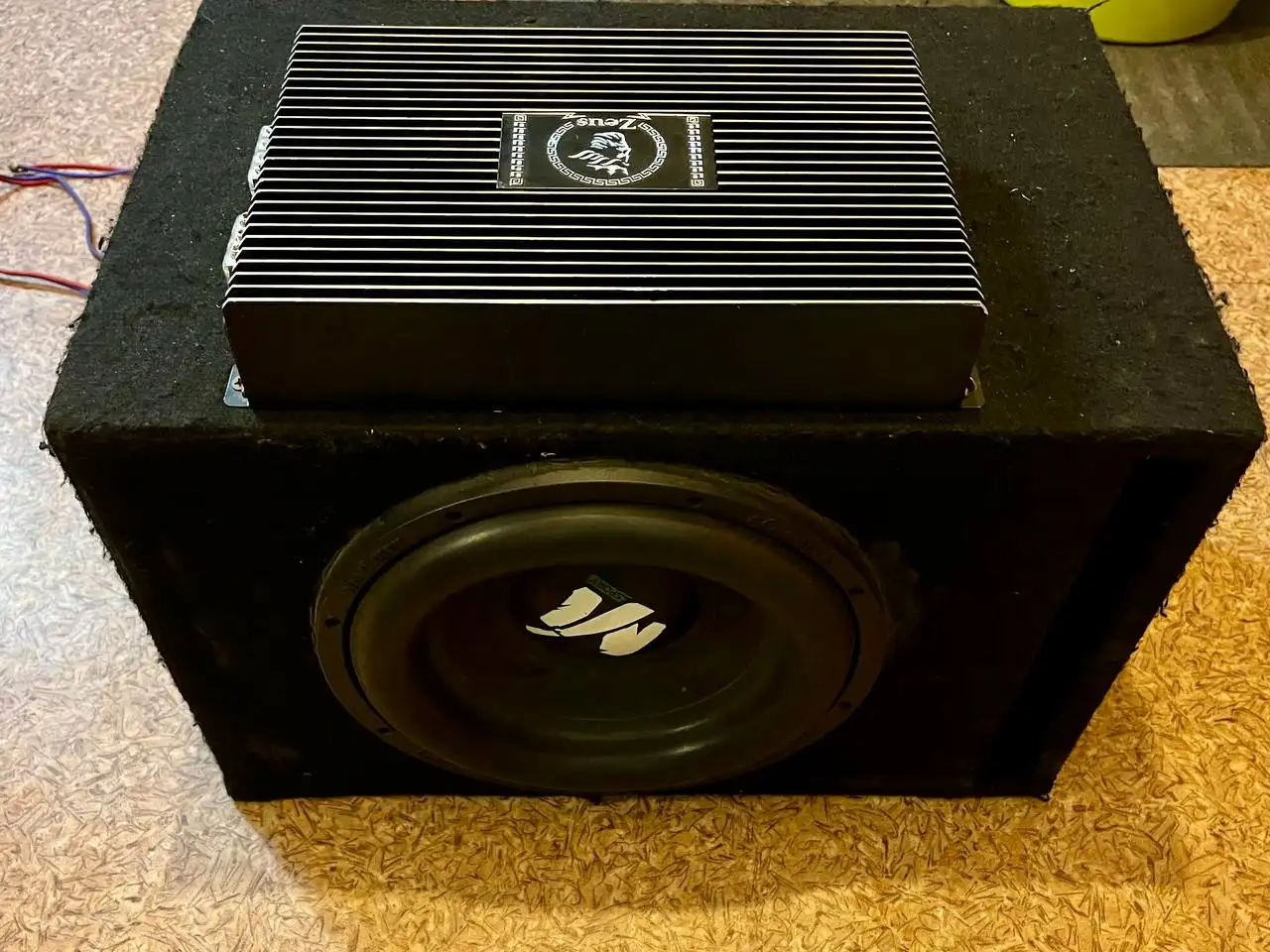 Динамик Machete sport M12 с усилителем ZEUS M-1.2000 - Автозвук (Авто) в Уфа