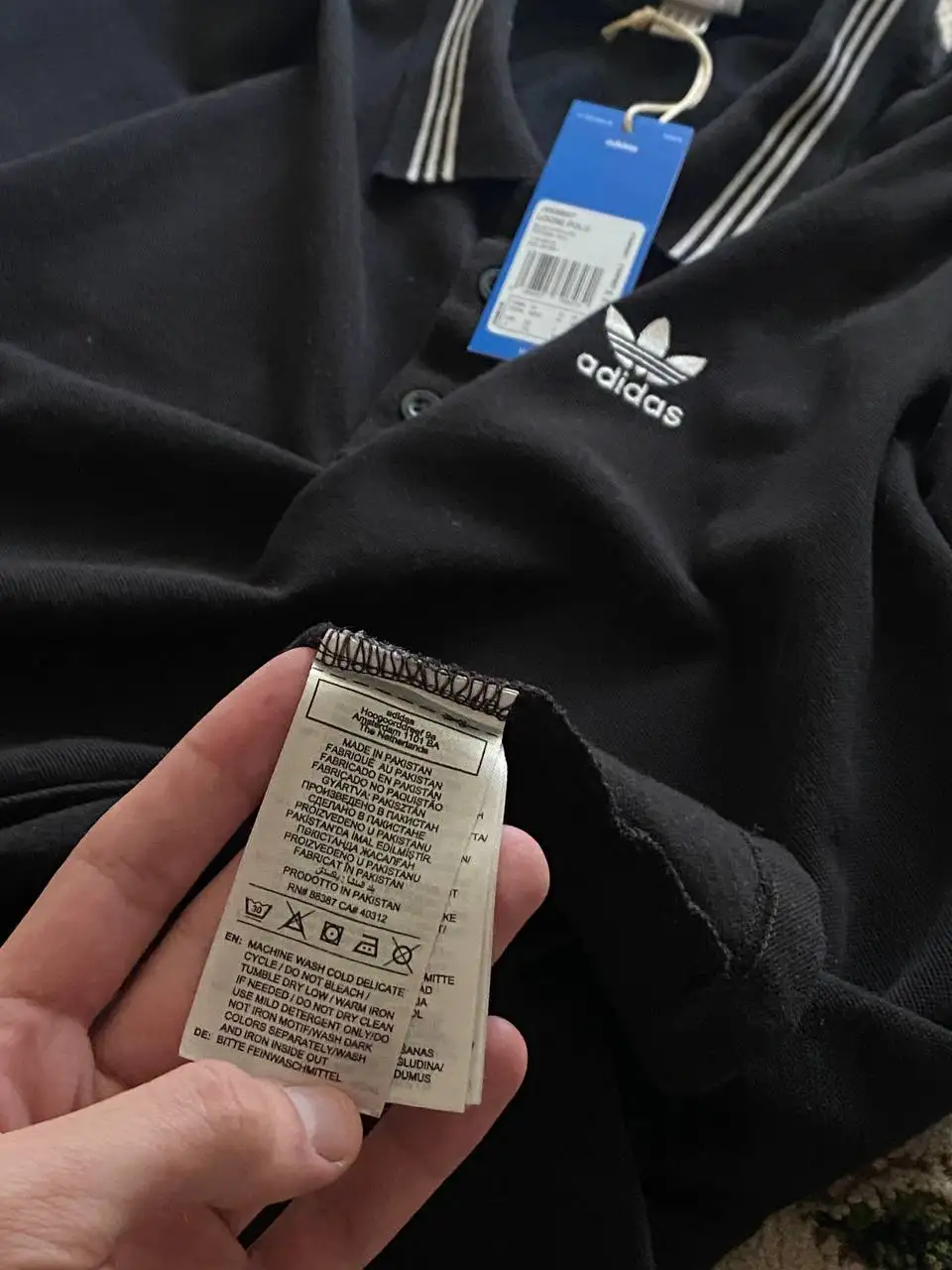 Поло Adidas новое с биркой - Мужская одежда (Одежда) в Уфа