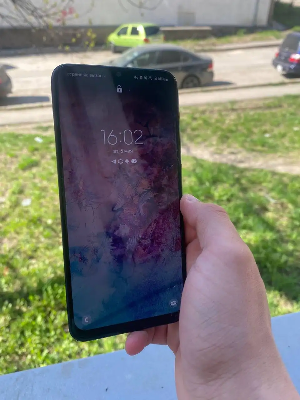 Samsung A20 32 ГБ с разбитым экраном - Мобильные телефоны (Электроника) в Уфа