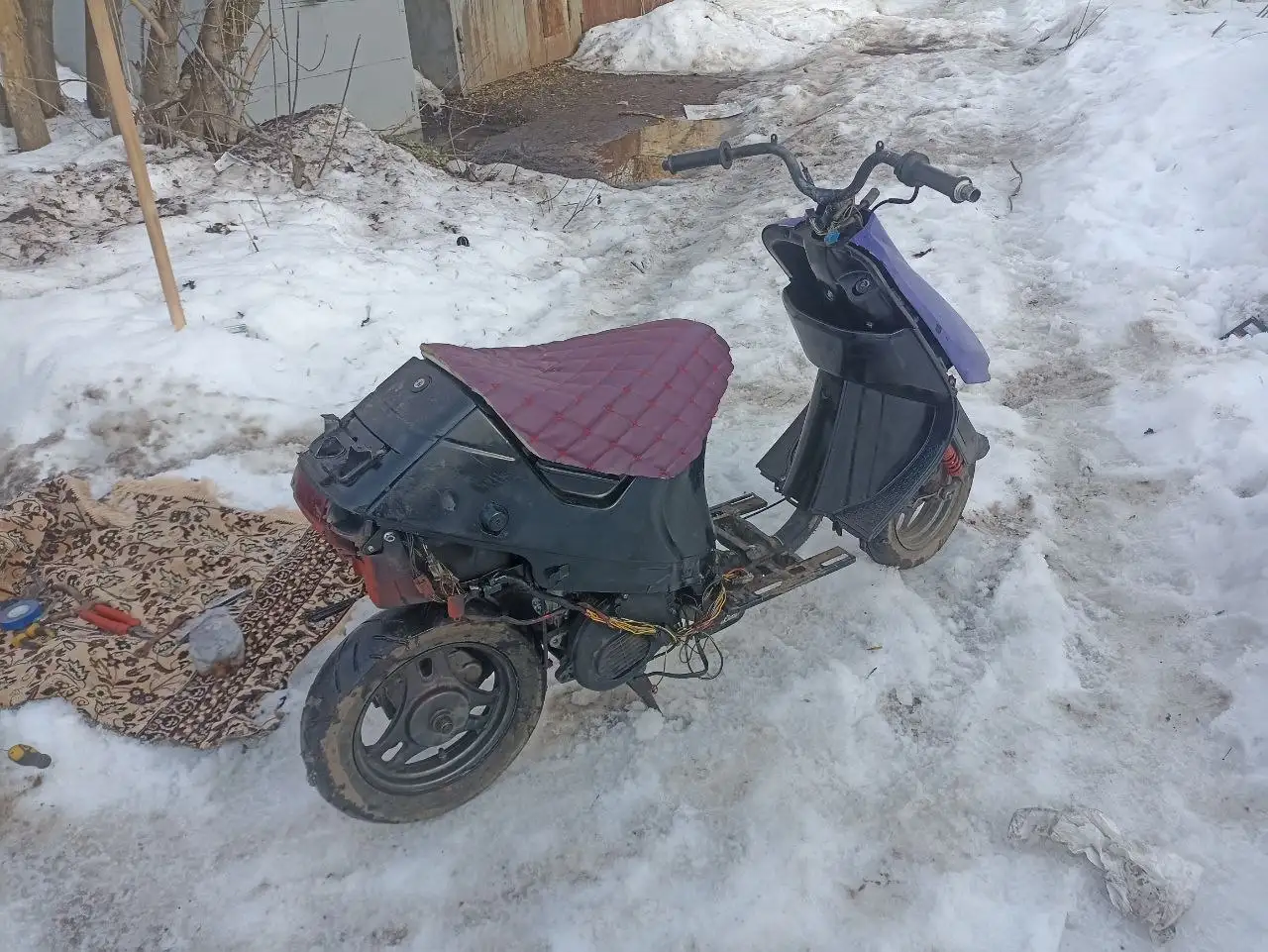 Продам скутер Suzuki Sepia - Скутеры и мототехника (Авто) в Уфа