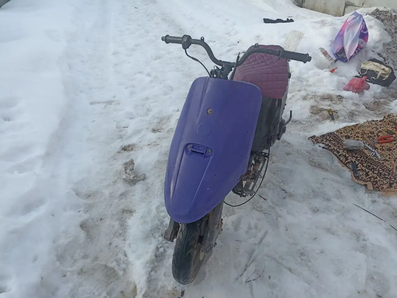 Продам скутер Suzuki Sepia - Скутеры и мототехника (Авто) в Уфа