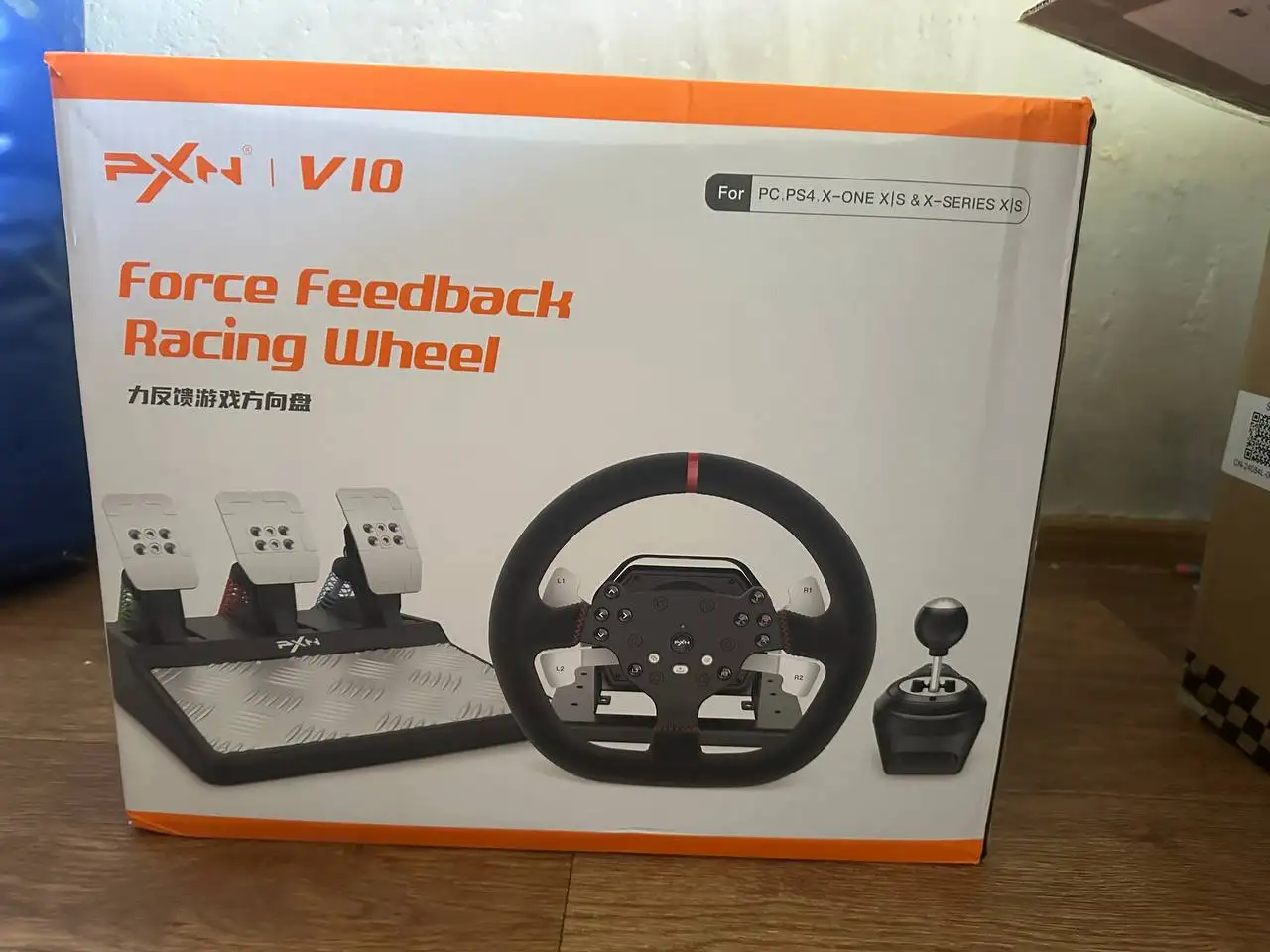 Игровой руль PXN V10 в отличном состоянии - Игровые аксессуары (Электроника) в Уфа