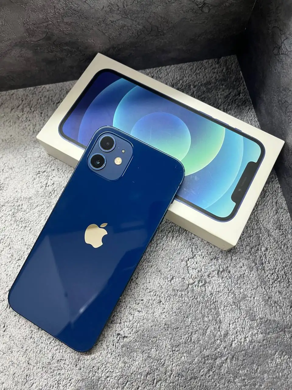 iPhone 12 64GB Синий - Мобильные телефоны (Электроника) в Уфа