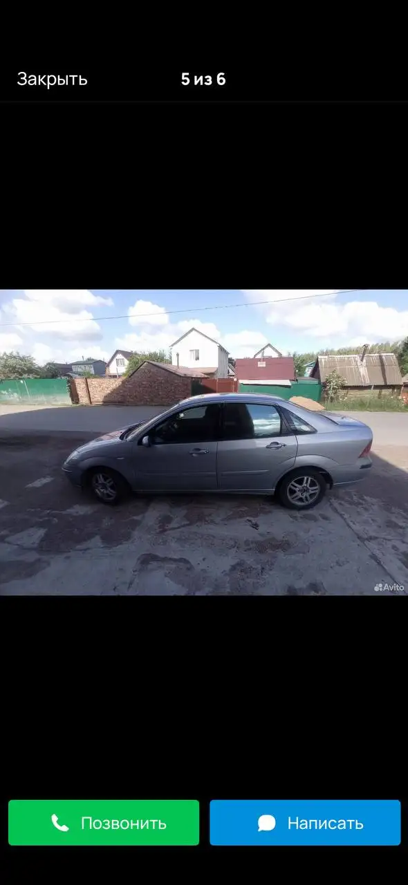 Ford Focus 2004 бензин 1.6 AT - Легковые автомобили (Авто) в Уфа