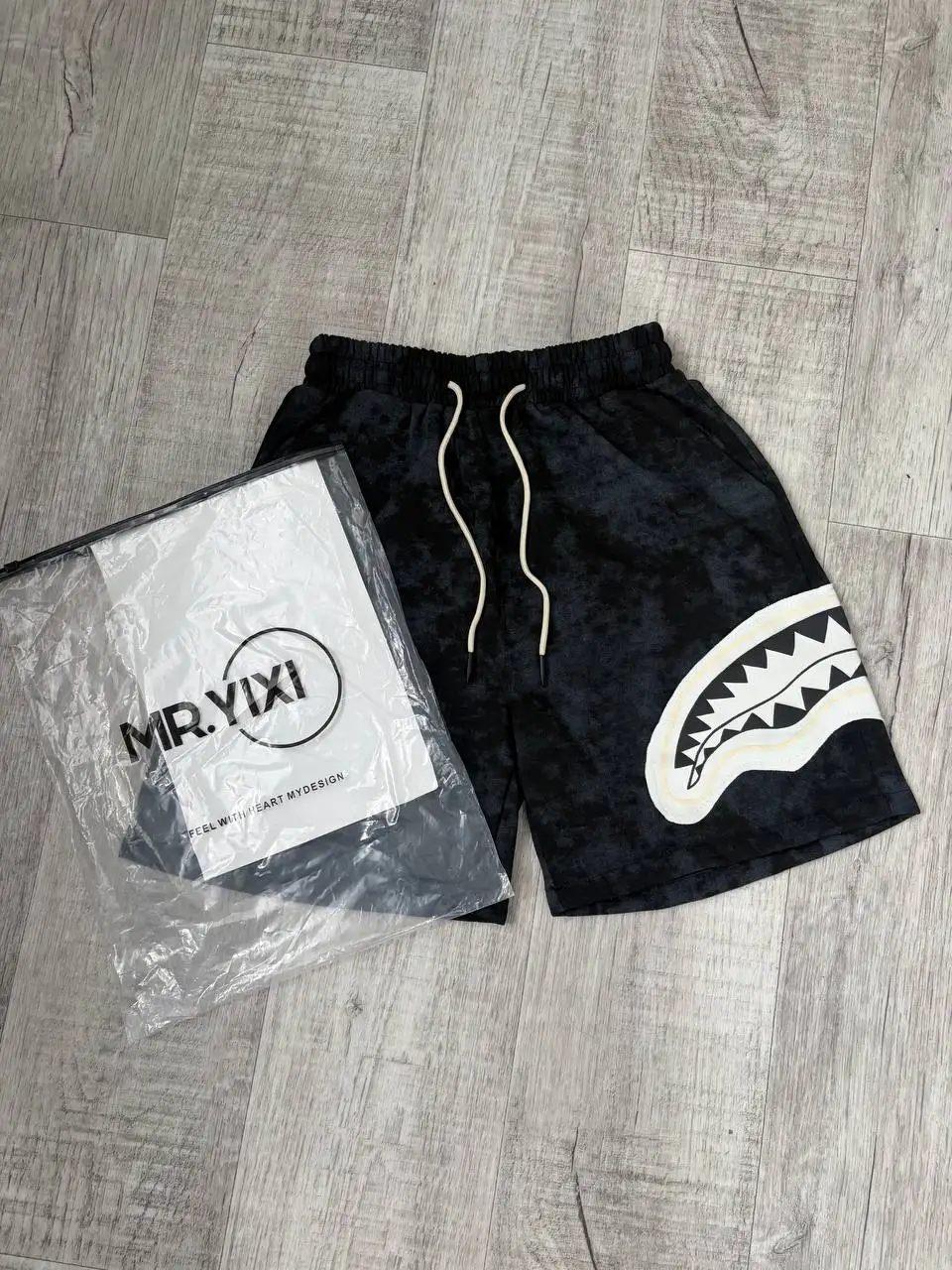 Шорты sprayground мужские черные - Мужская одежда (Одежда) в Уфа