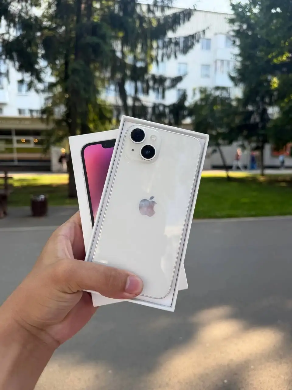 iPhone 14 128GB с дефектом экрана - Смартфоны (Электроника) в Уфа