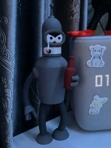 Фигурка Бендера из пластика на 3D принтере - Постельное белье в Уфа