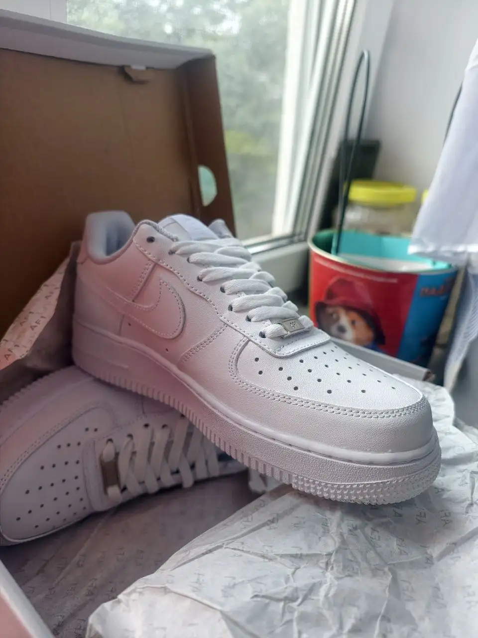 Nike Air Force 1 Белые 41 размер - Обувь (Одежда) в Уфа