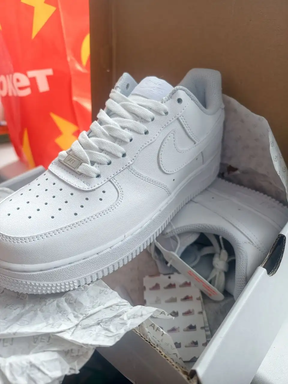 Nike Air Force 1 Белые 41 размер - Обувь (Одежда) в Уфа