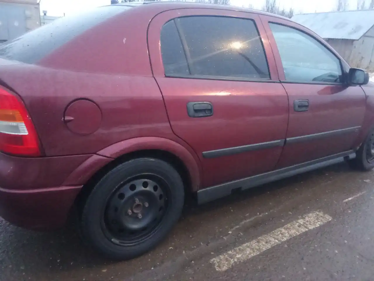 Астра G 1998 года после ДТП