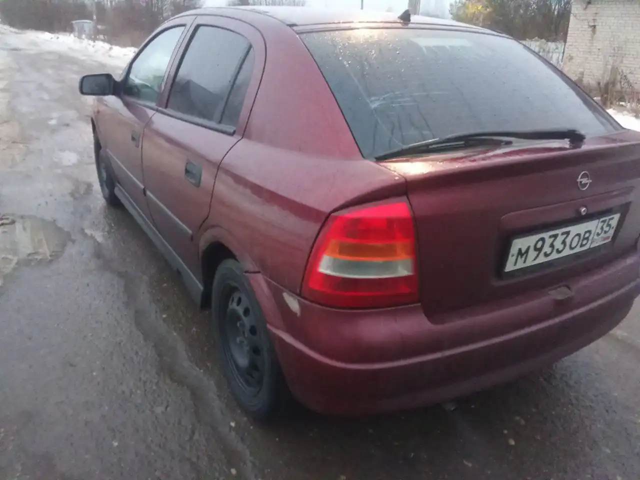 Астра G 1998 года после ДТП