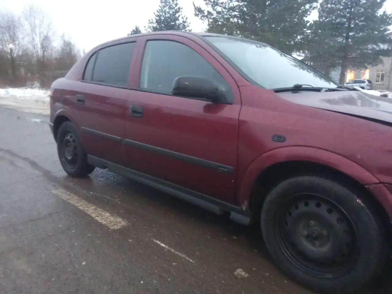 Астра G 1998 года после ДТП