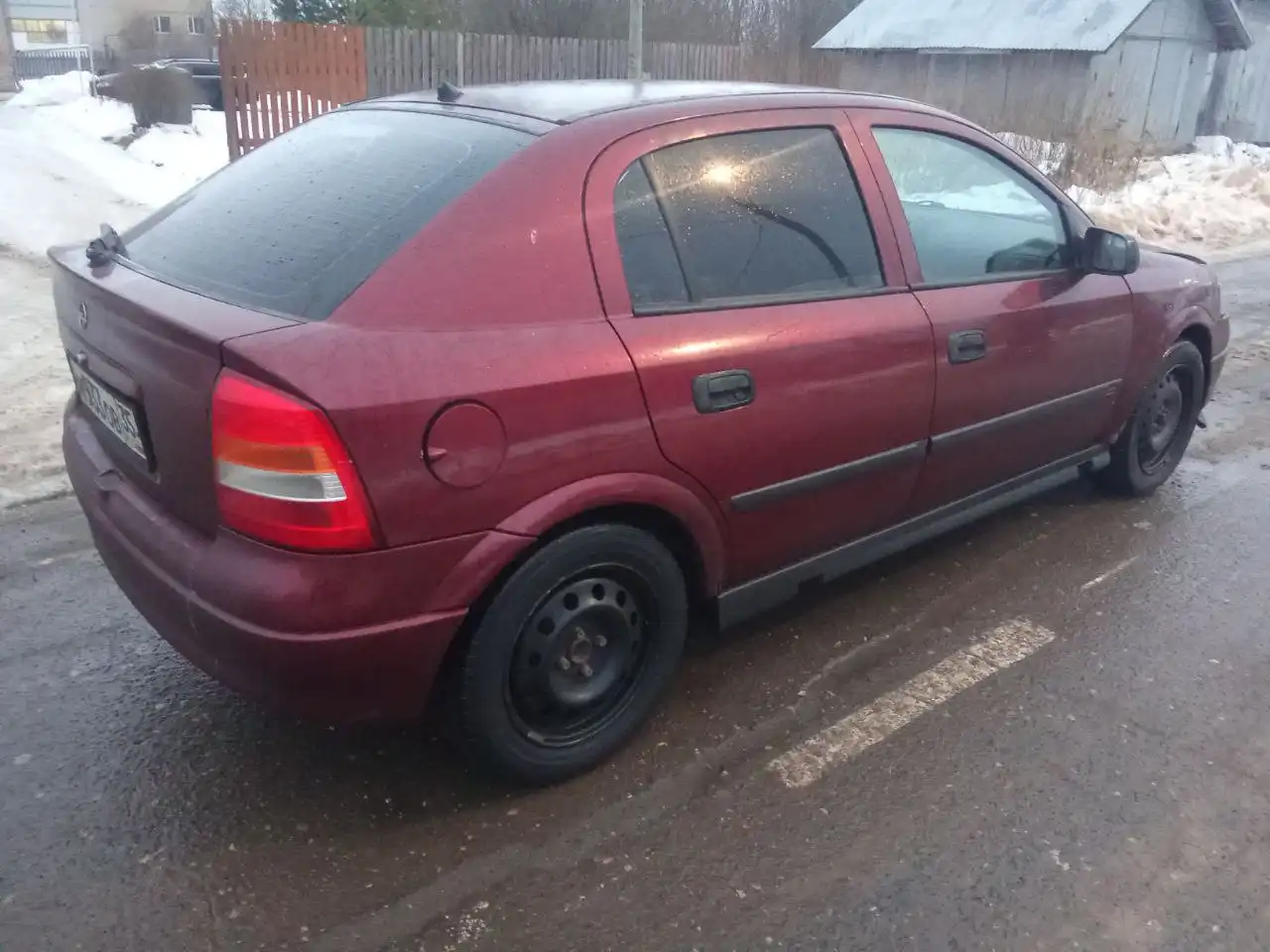 Астра G 1998 года после ДТП