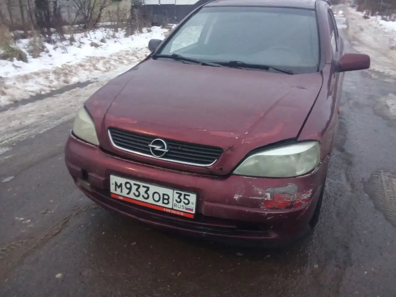 Астра G 1998 года после ДТП