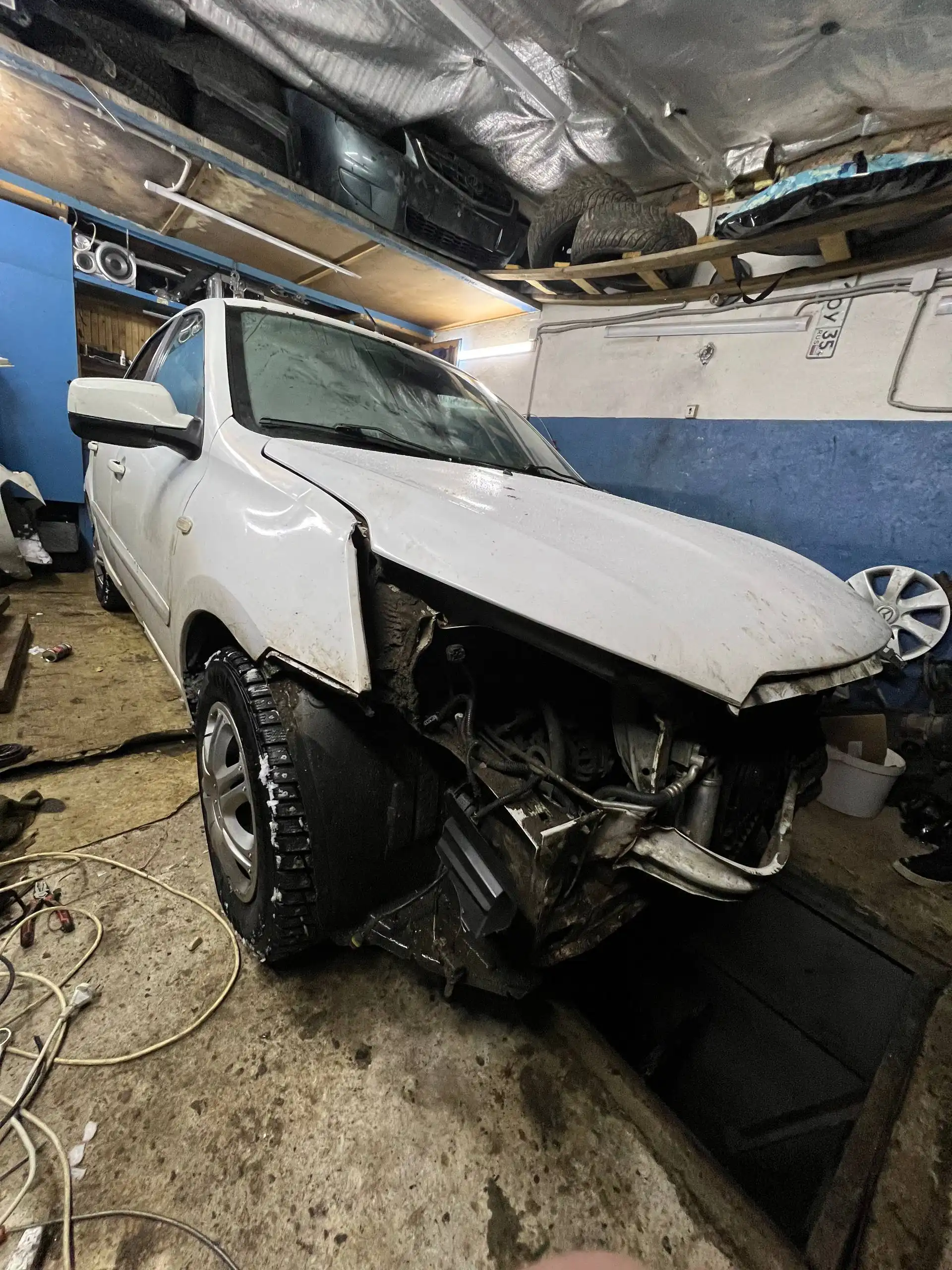 Продажа автомобиля после ДТП с замененными деталями