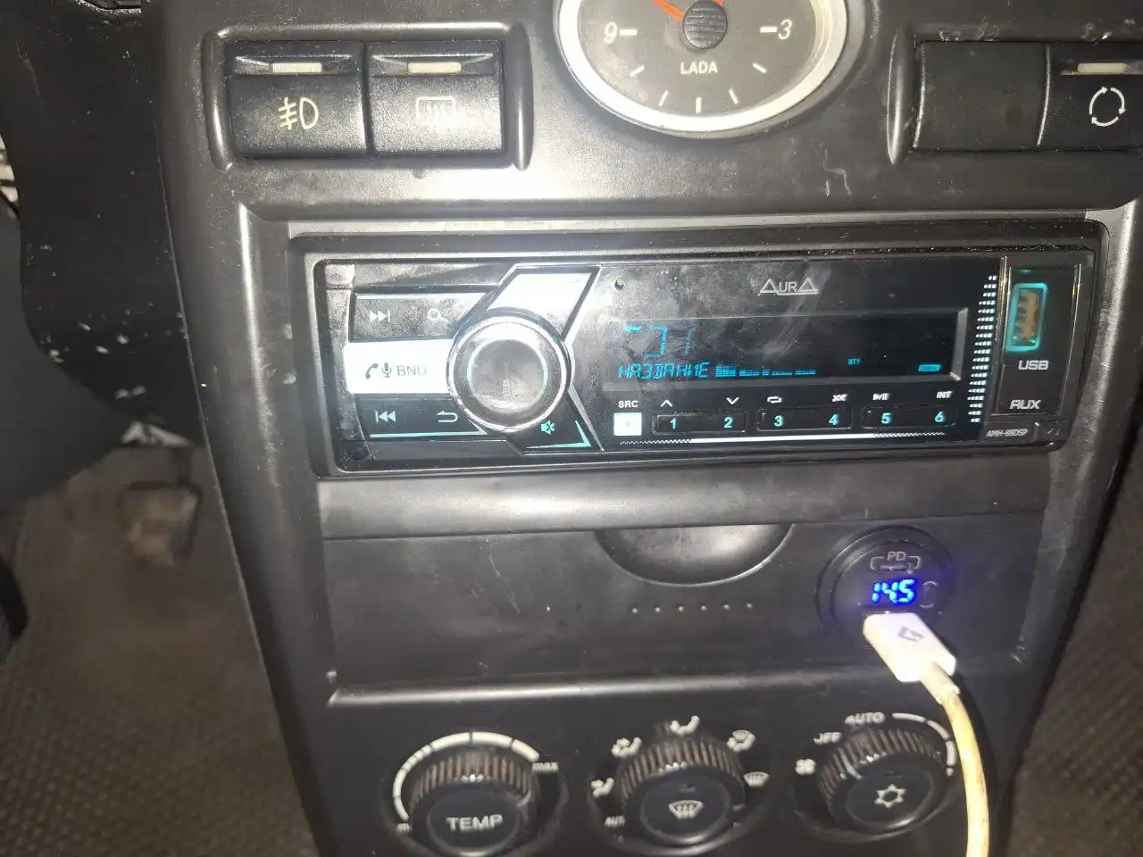 Обмен на магнитолу Аура 88 - Магнитолы (Авто) в Вологда