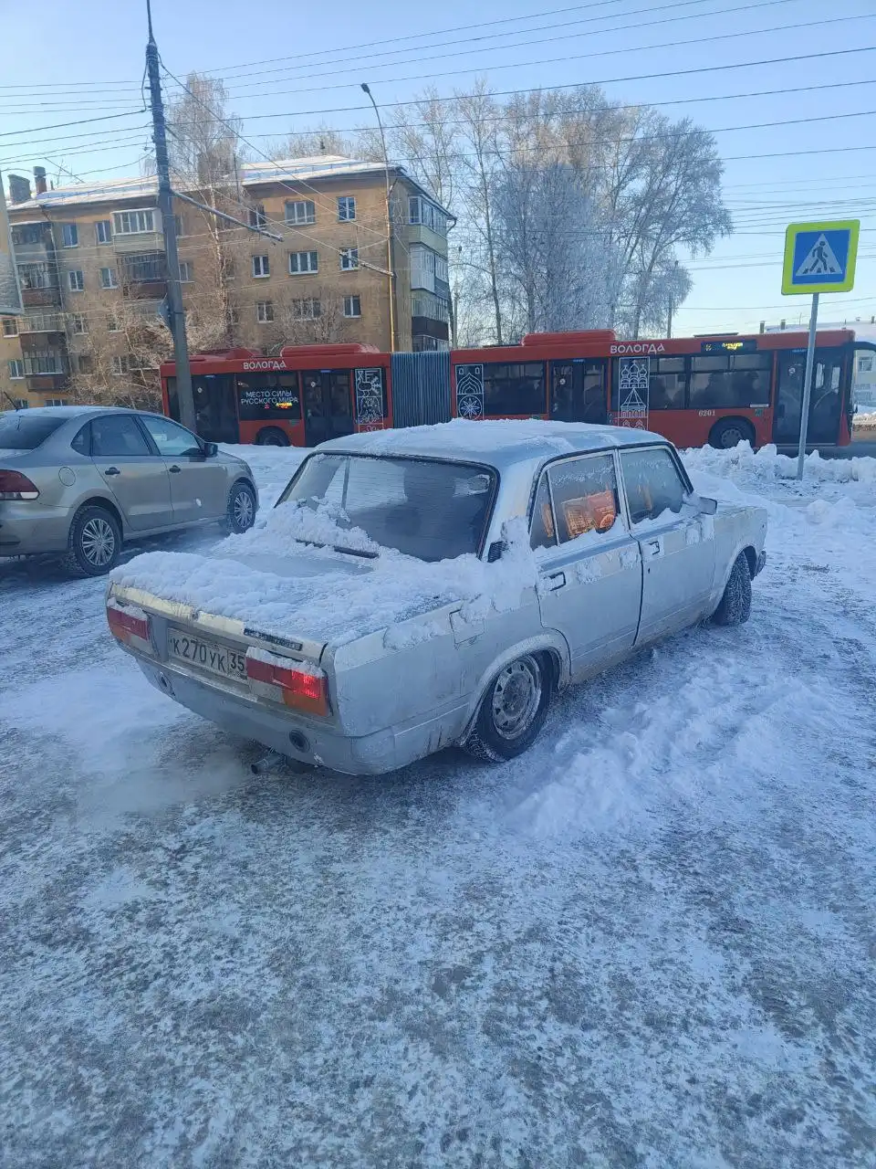 ВАЗ 2107 2011 года выпуска с доработками - Барахолка (Авто) в Вологда