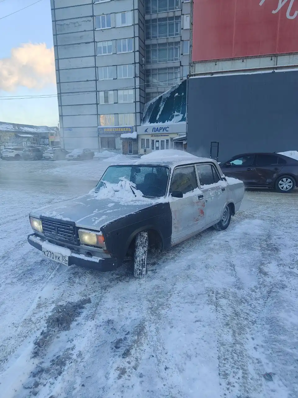 ВАЗ 2107 2011 года выпуска с доработками - Барахолка (Авто) в Вологда