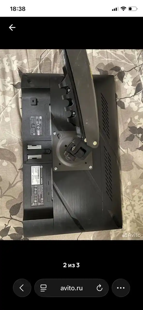 Продам монитор HP 144 Гц - Мониторы (Электроника) в Вологда