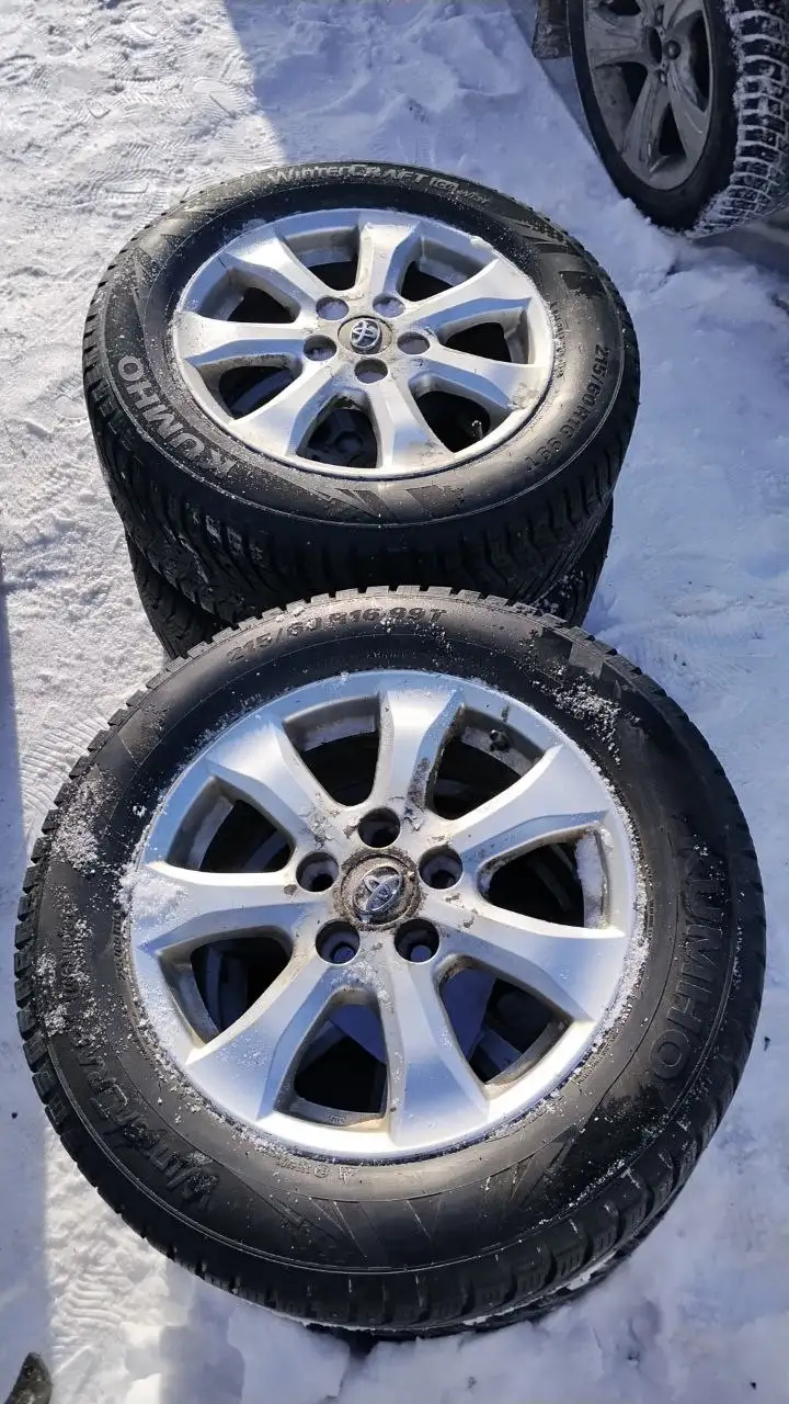 Продам диски с резиной R16 5/114 - Шины и диски (Авто) в Вологда