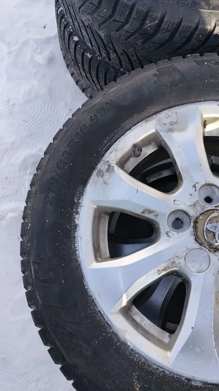 Продам диски с резиной R16 5/114 - Шины и диски (Авто) в Вологда