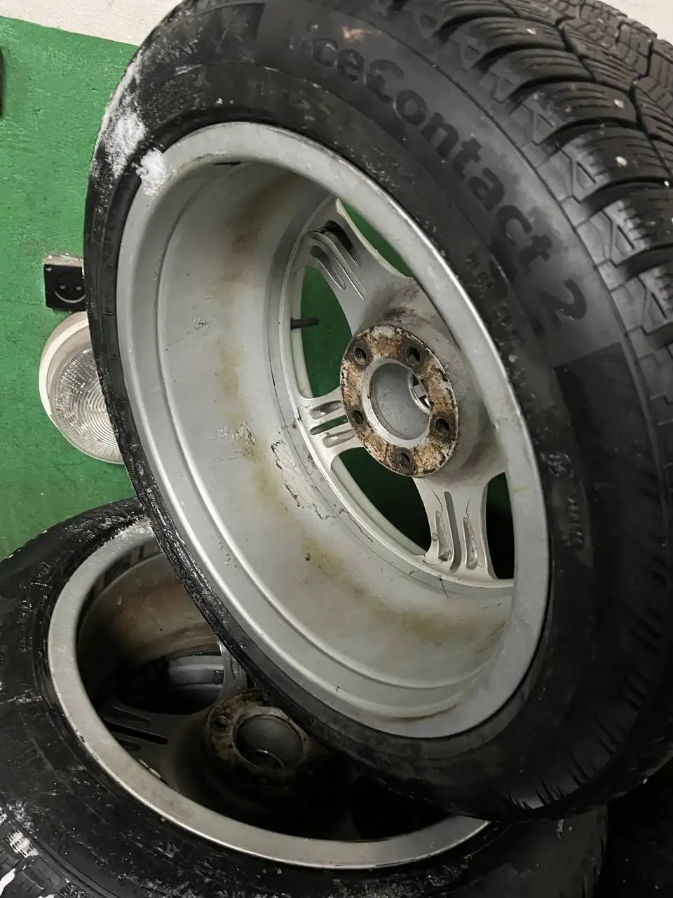 Комплект дисков с резиной 5x112 - Запчасти (Авто) в Вологда