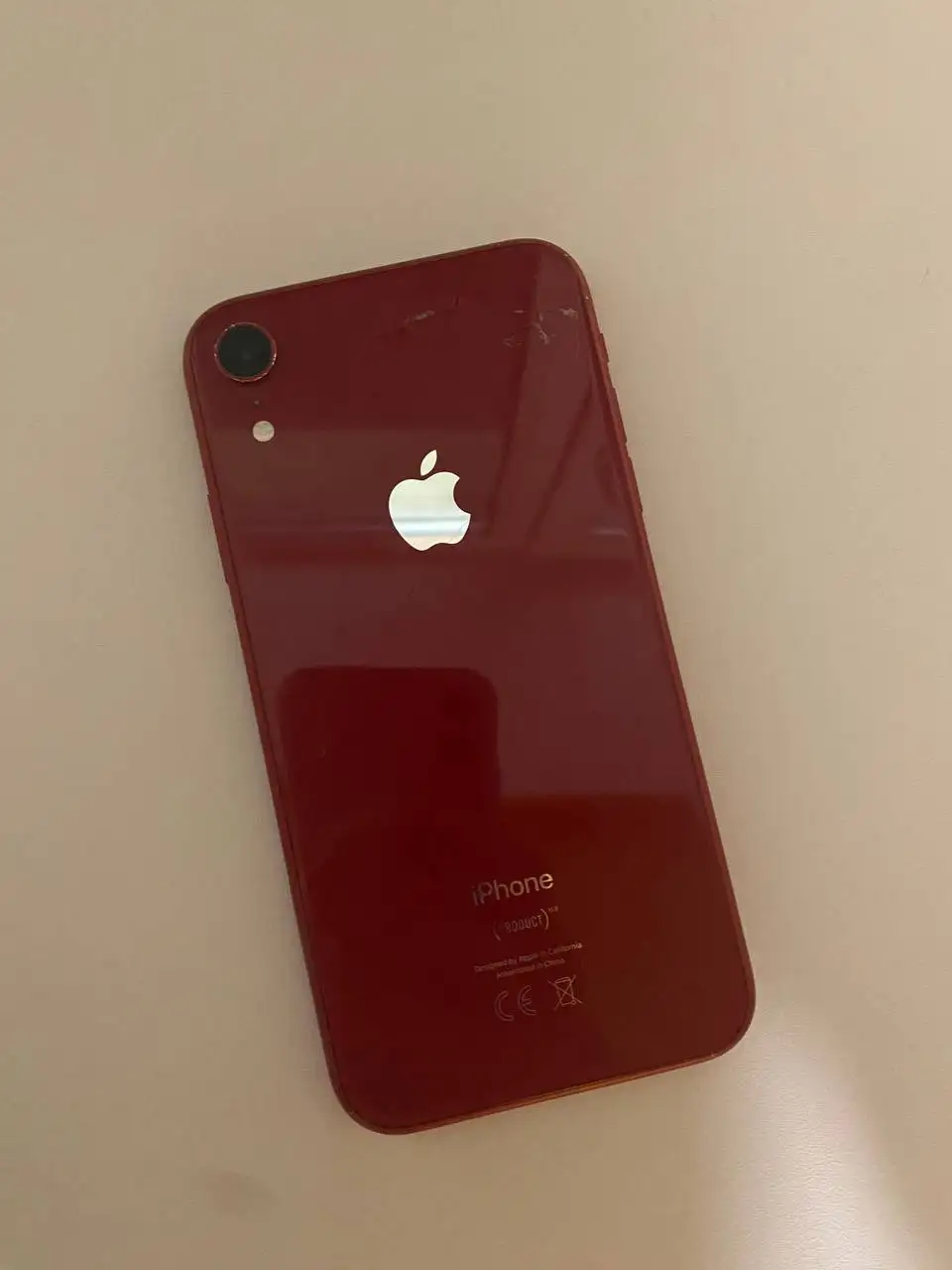Продам iPhone XR с разбитой задней крышкой - Смартфоны (Электроника) в Вологда