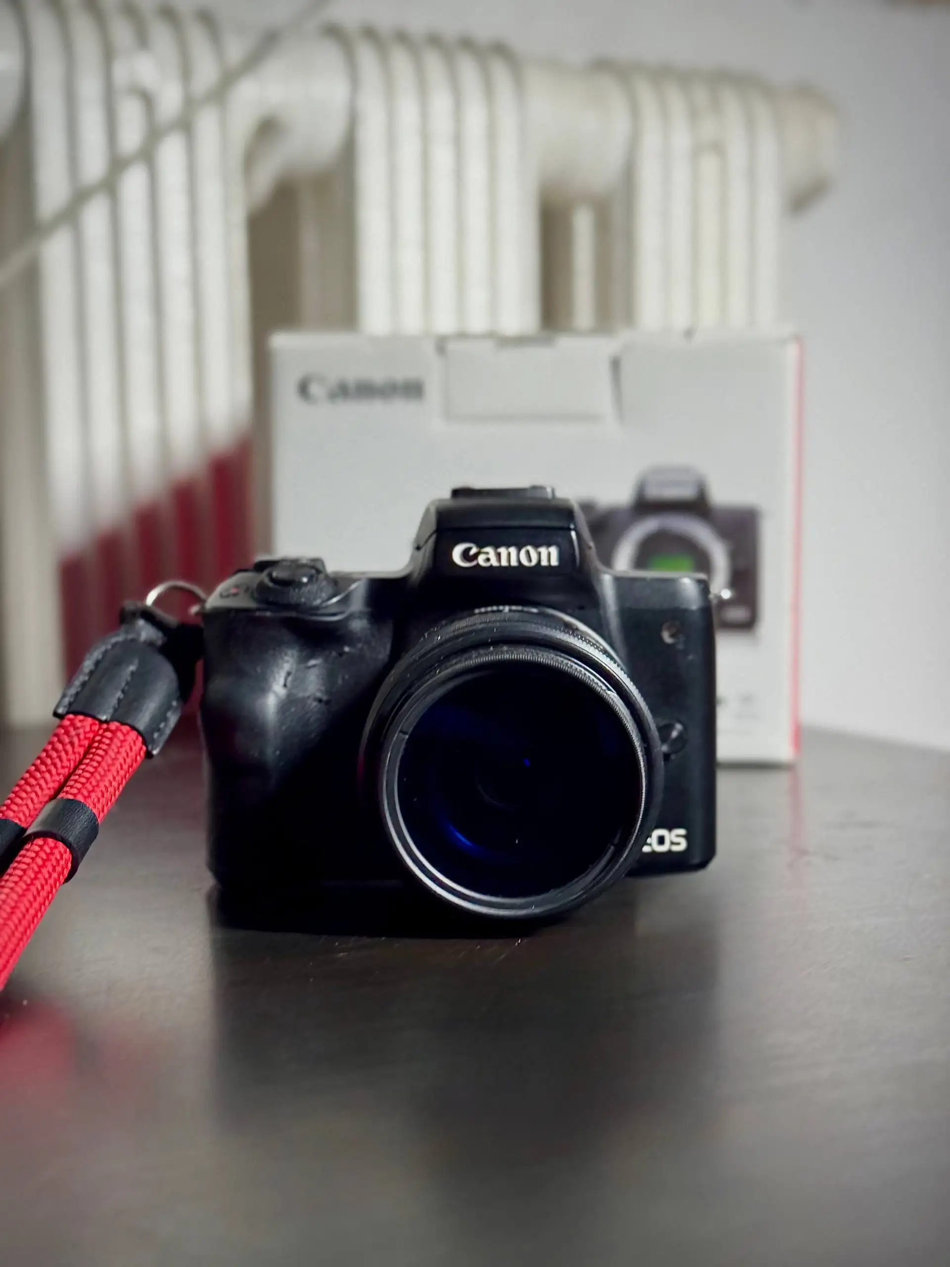 Canon M50 с объективом и аксессуарами в состоянии активного использования - Фототехника (Электроника) в Вологда