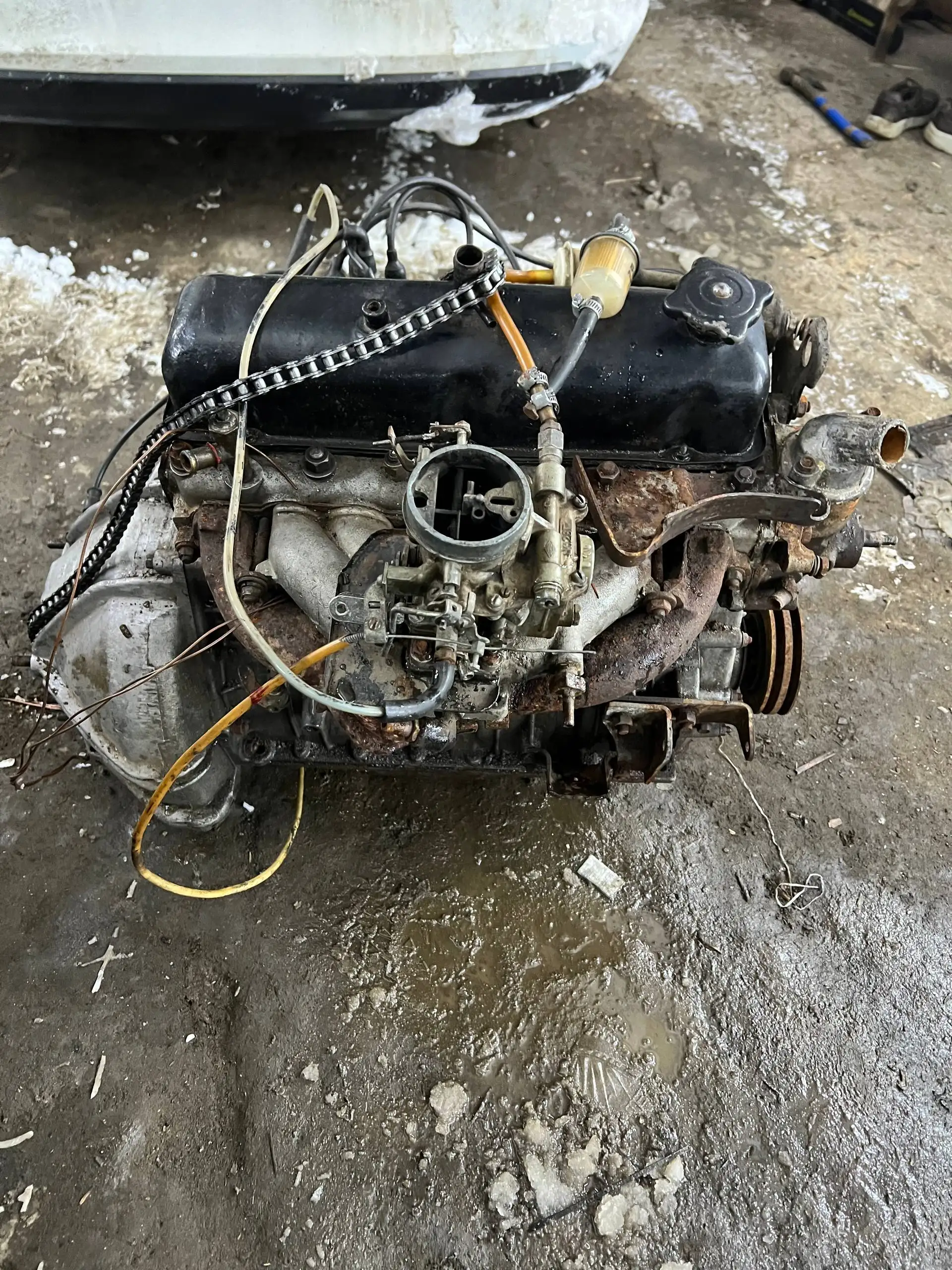 Двигатель Волга УАЗ 402 100 Змз 24д с комплектующими - Двигатели (Запчасти) в Вологда