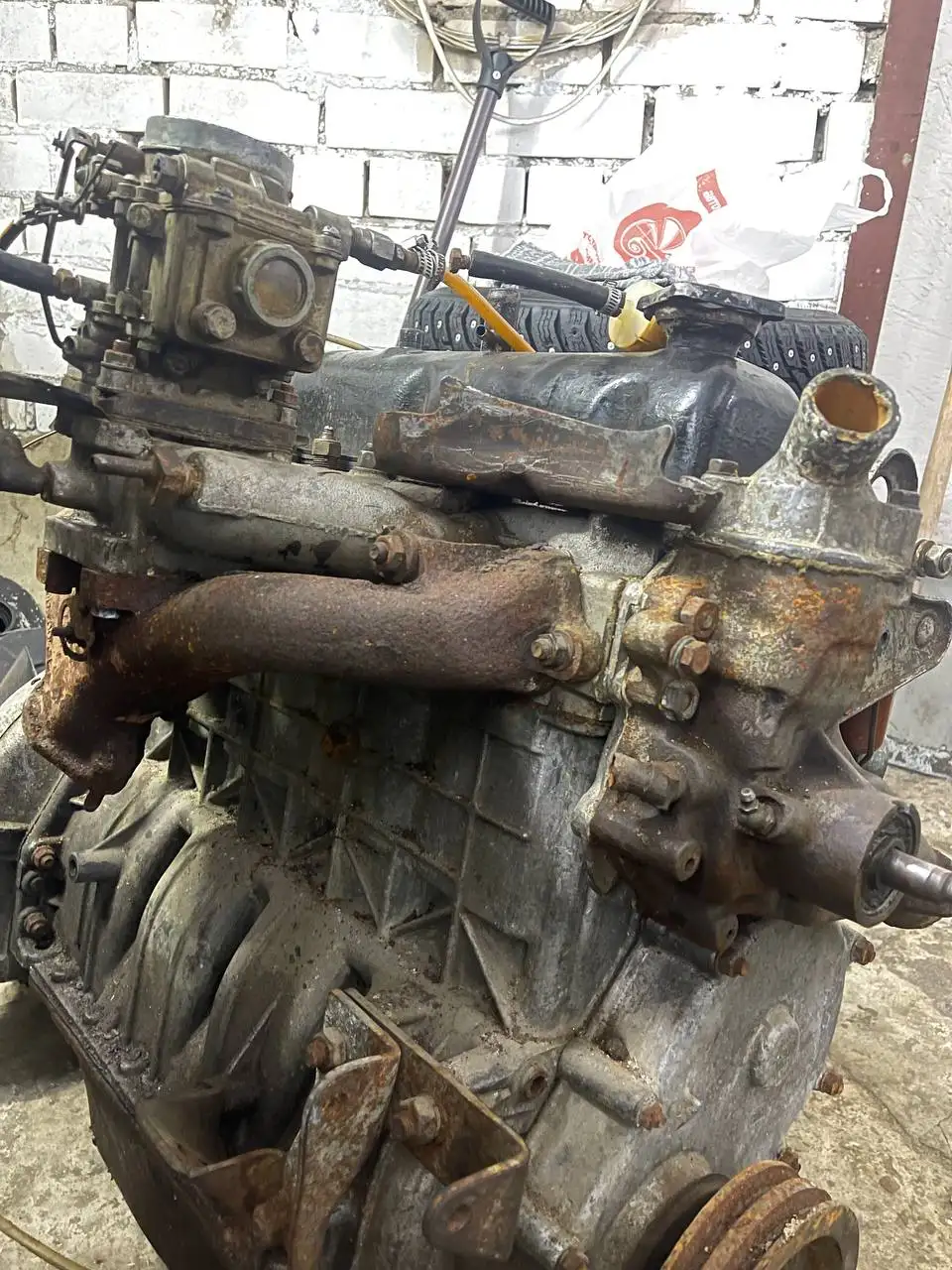 Продам двигатель Волга УАЗ 402 ЗМЗ 24Д комплектный - Двигатели (Запчасти) в Вологда