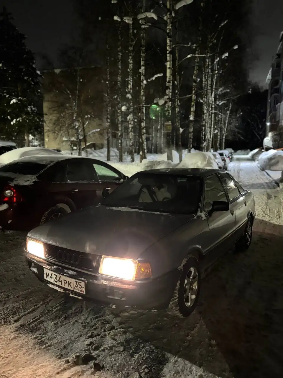 Ауди 80 1987г с МКПП, карбюратор, в хорошем состоянии - Легковые автомобили (Авто) в Вологда