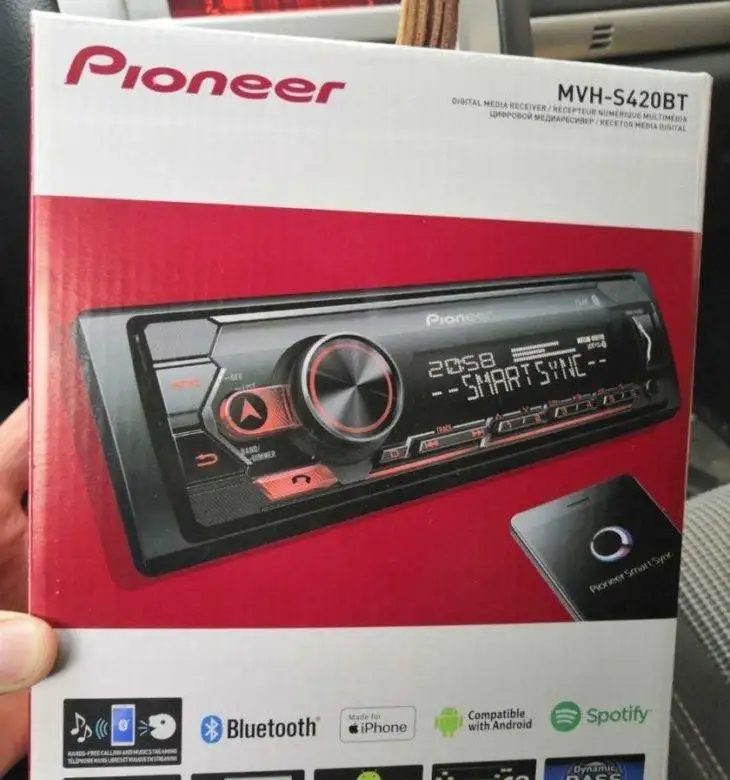 Pioneer MVH S420 BT - Аудио (Авто) в Вологда