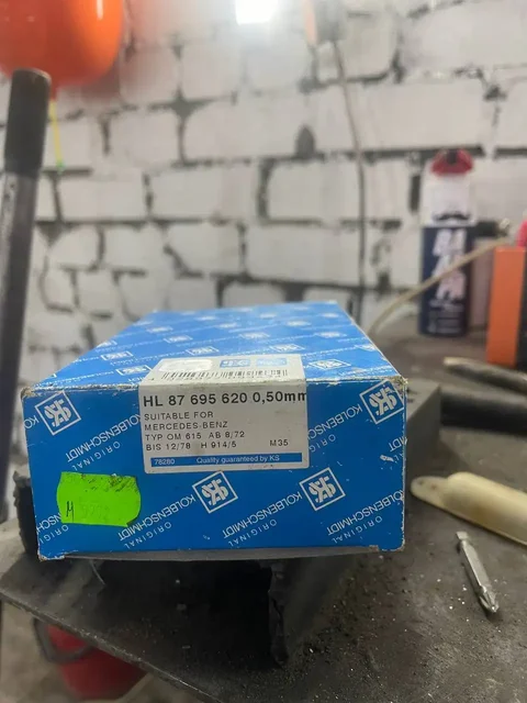 Вкладыши коренные Mercedes OM 615 Kolbenschmidt оригинал новые - Коробка передач в Вологда