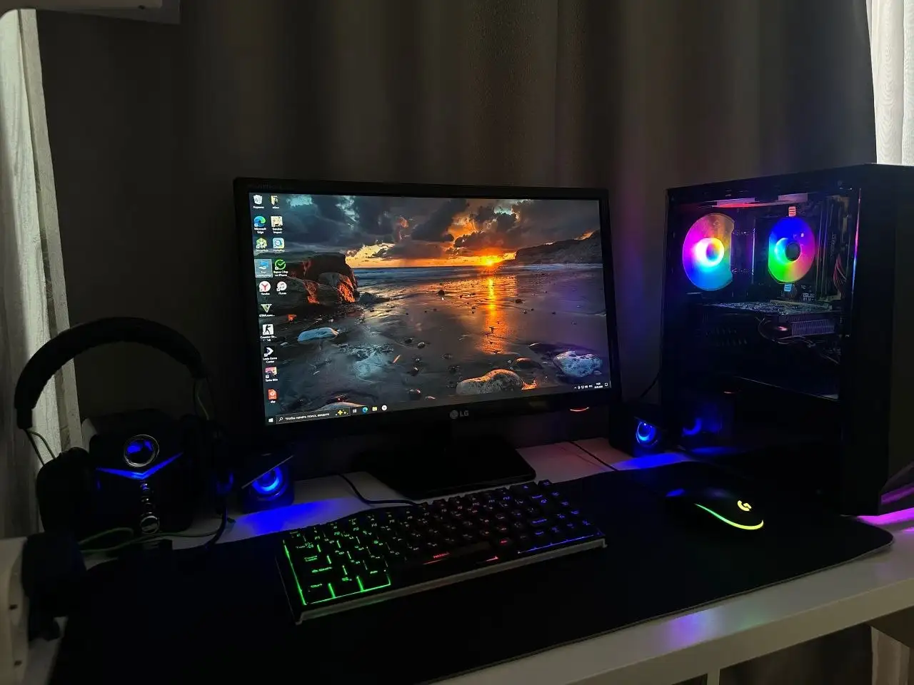 Игровой ПК GTX 960, i5, 16 Гб RAM, монитор 24 дюйма, комплект - Компьютеры и комплектующие (Электроника) в Вологда