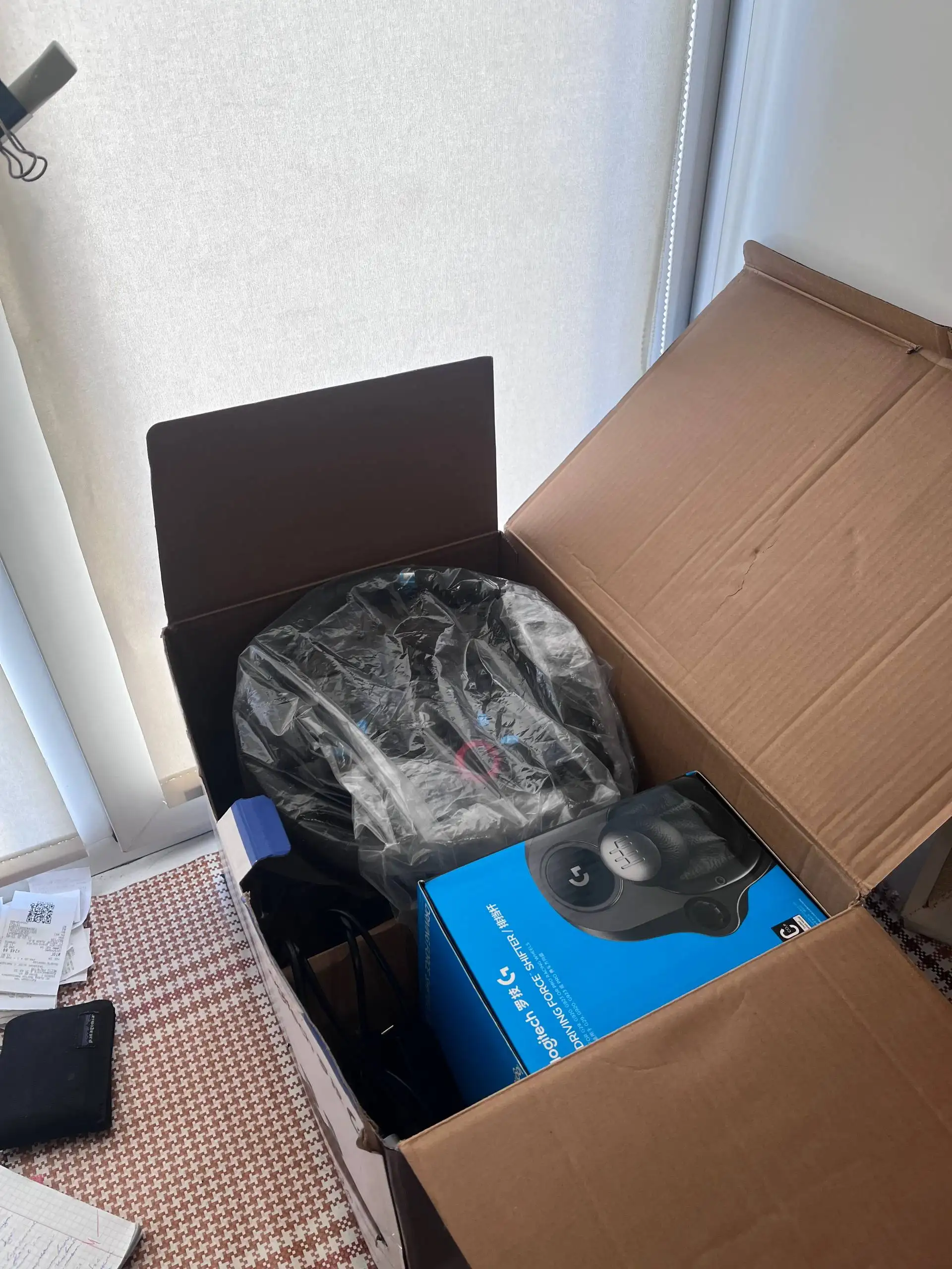 Руль G29 с педалями и шифтером КПП - Барахолка (Авто) в Вологда