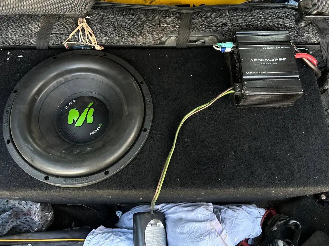 Продам сабвуфер мачете Файт р 12 с катушкой светлой - Автозвук (Авто) в Вологда