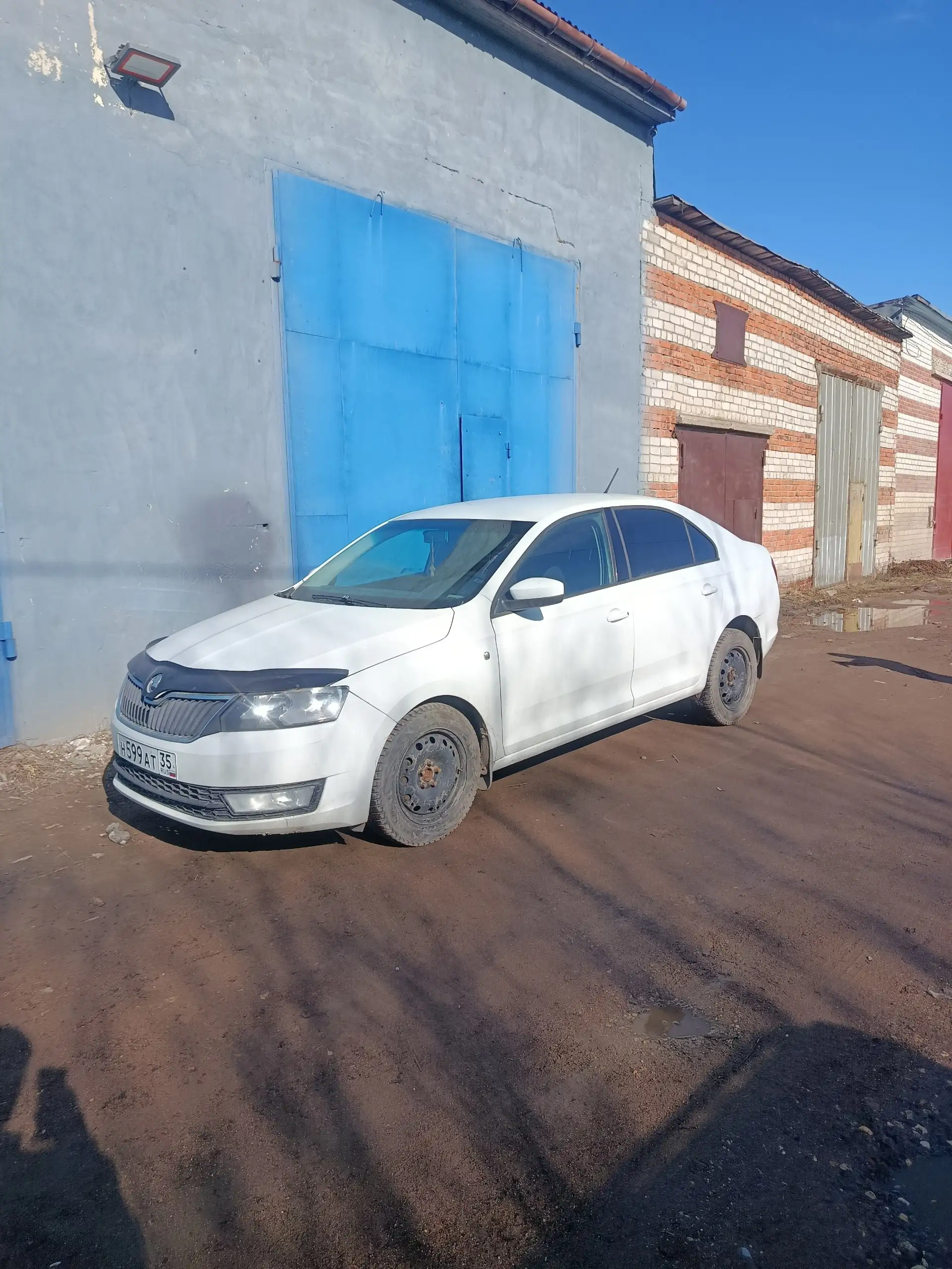 Шкода Рапид 2014, двигатель 1.6, пробег 190000 - Легковые автомобили (Авто) в Вологда