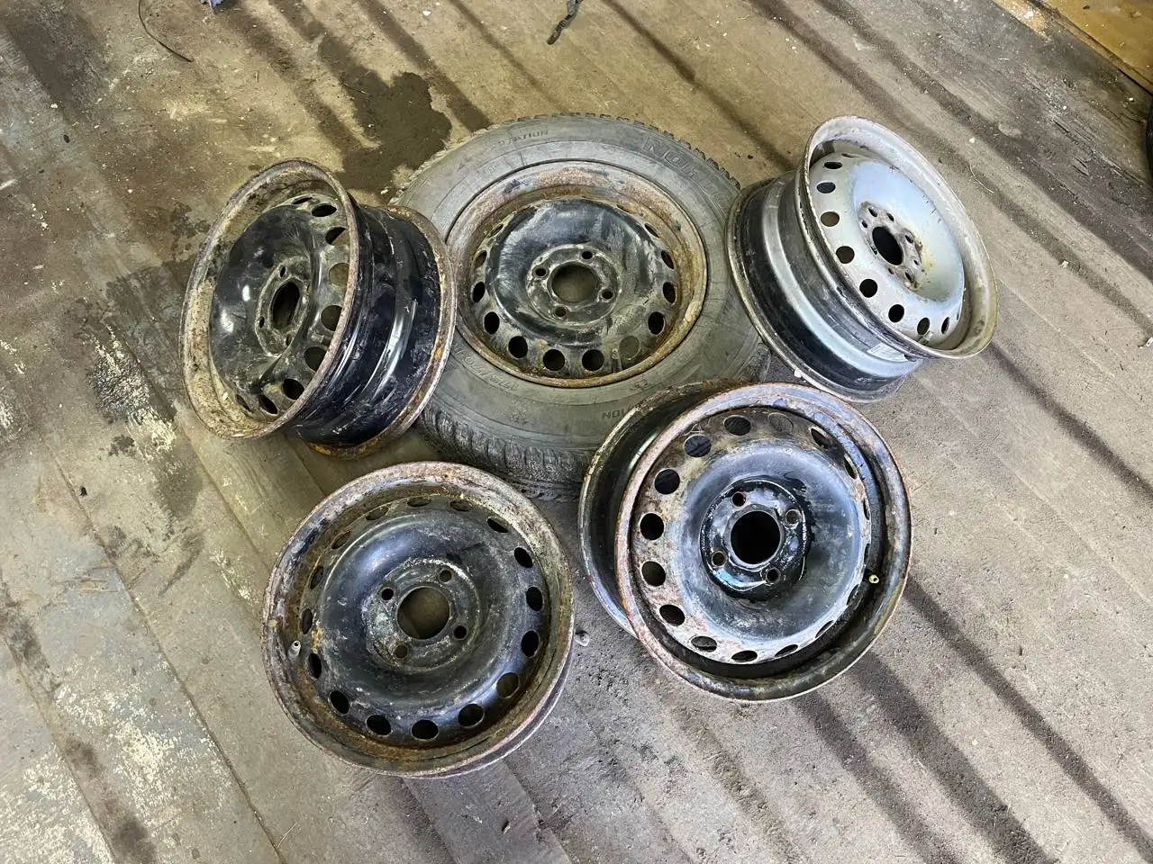 Штампованные диски R13 на ВАЗ - Запчасти (Авто) в Вологда