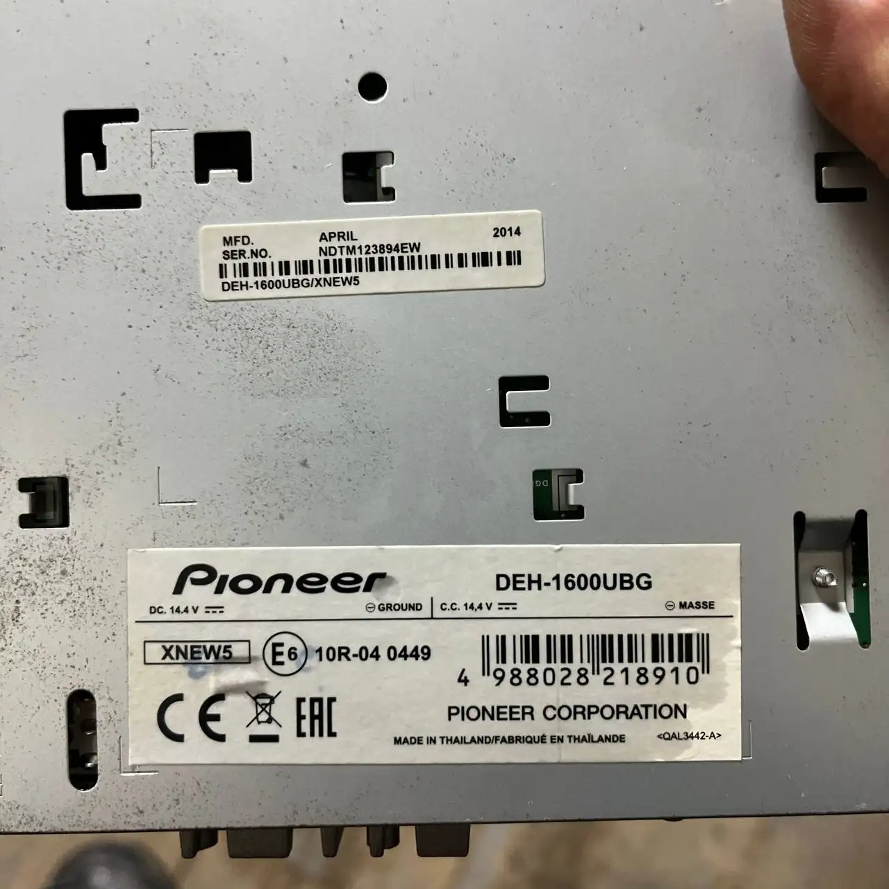 Продам магнитолу Pioneer - Аудиосистемы (Авто) в Вологда