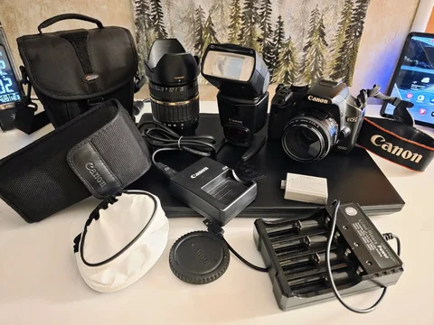 Полный комплект фототехники Canon EOS 500D - Фотоаппараты в Вологда