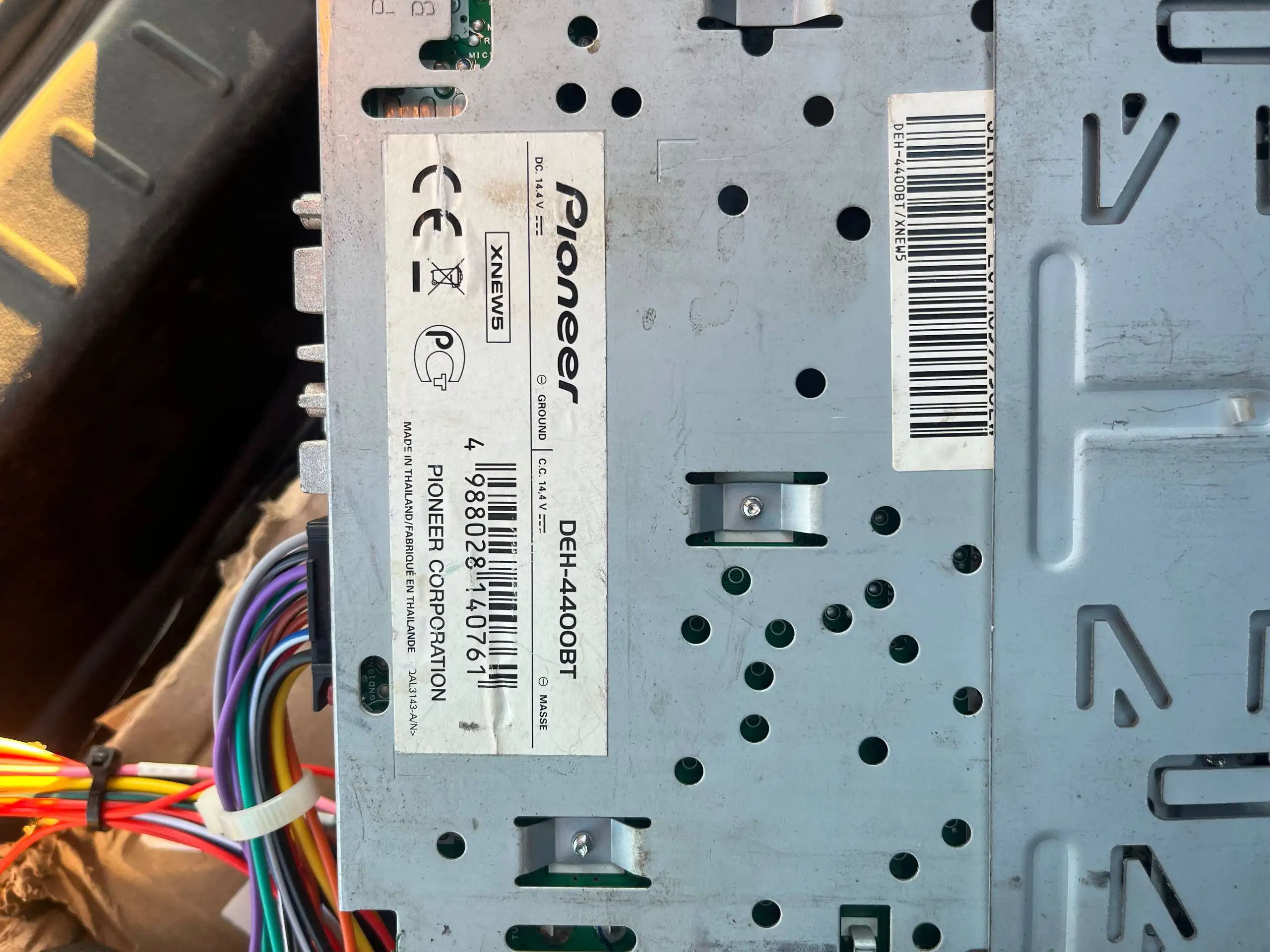 Магнитола Pioneer DEH-4400BT - Автоэлектроника (Авто) в Вологда