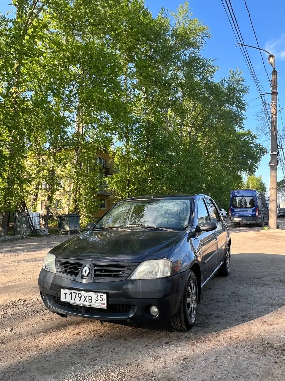 Рабочая лошадка Рено Логан с оригинальным ПТС - Renault Logan (Авто) в Вологда
