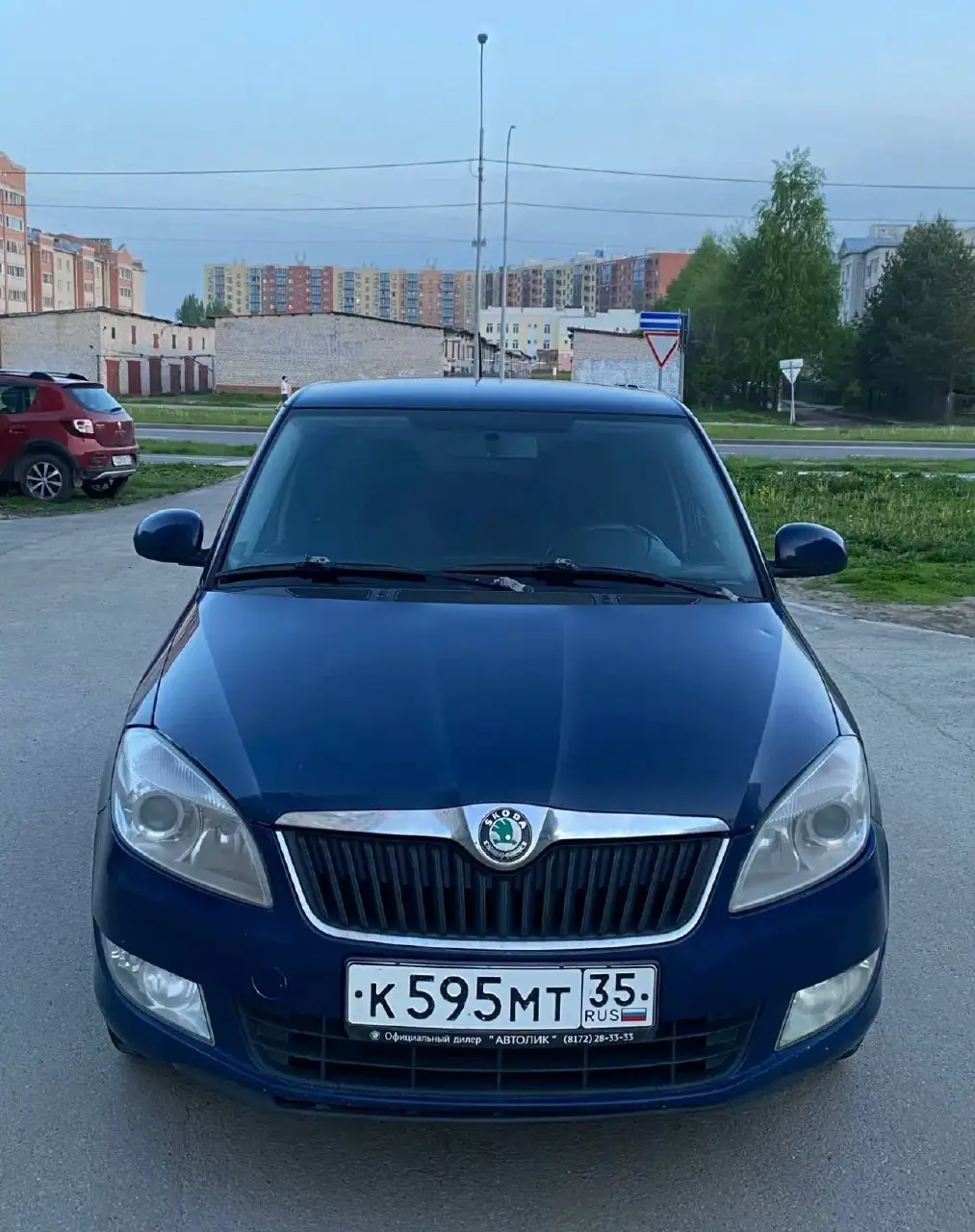 Skoda Fabia 2011 рестайлинг - Легковые автомобили (Авто) в Вологда